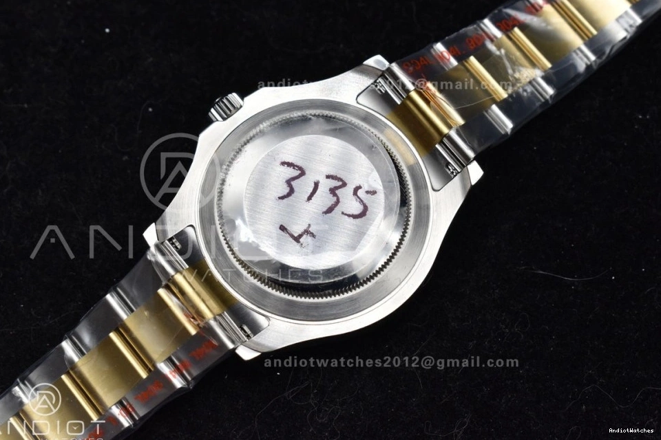 Best YG Dial 116623 White Reliable 1202 GMF Edition SS Plated YG SA Yacht-Master Bracelet on 1013